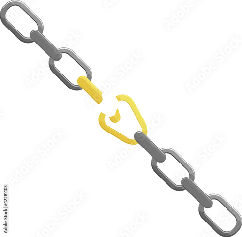 Broken chain
