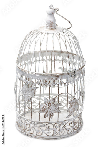 vintage bird cage