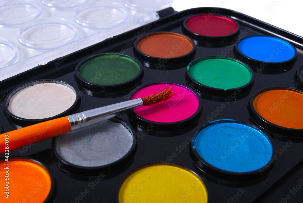 Set of watercolor Set of watercolor