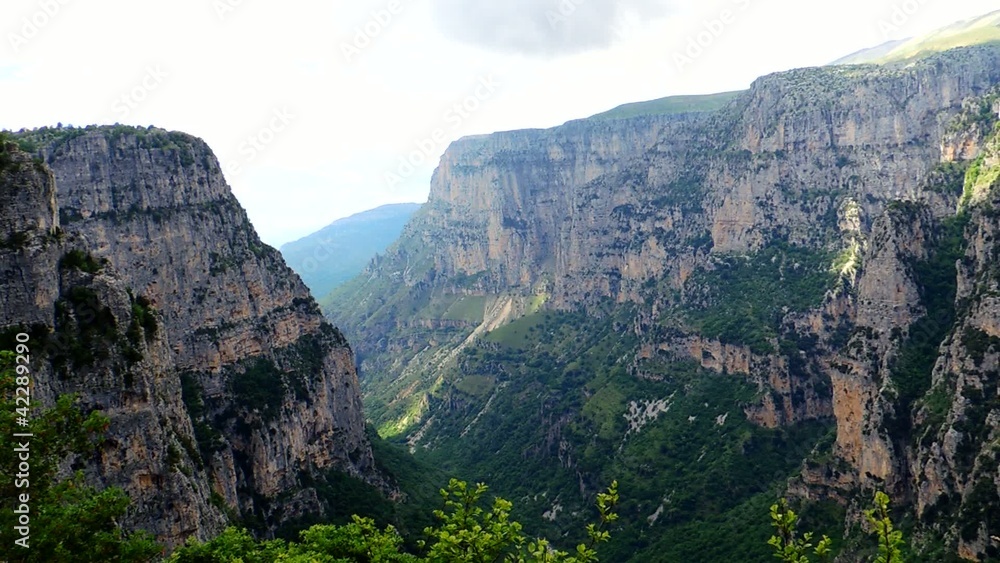 Vikos gorge in Greece Vikos gorge in Greece