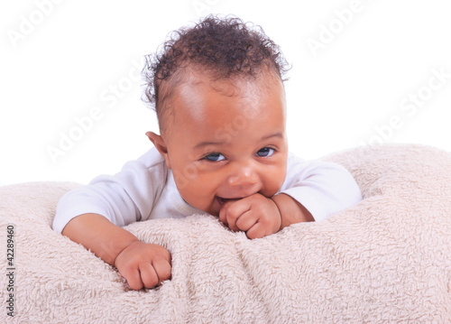 newborn baby african american