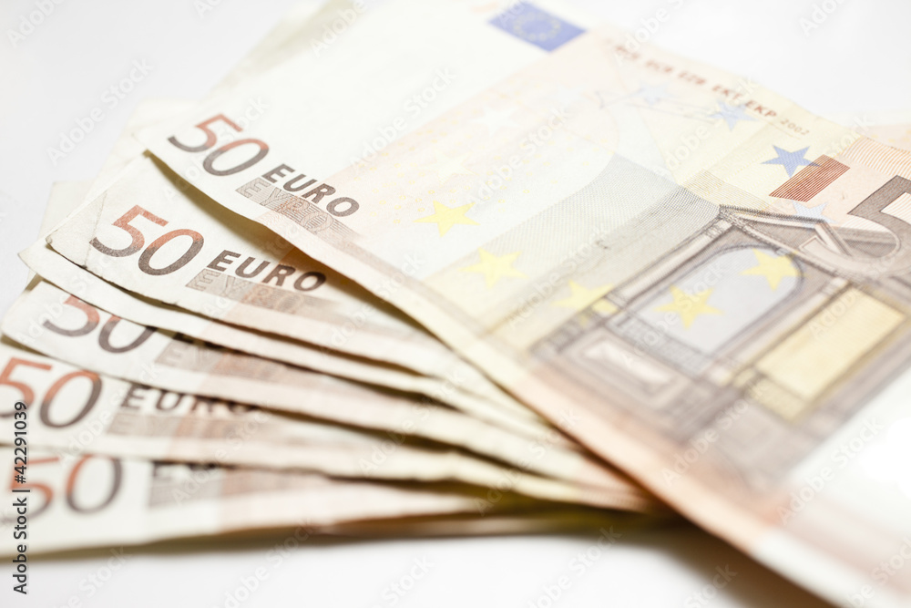 euro money background