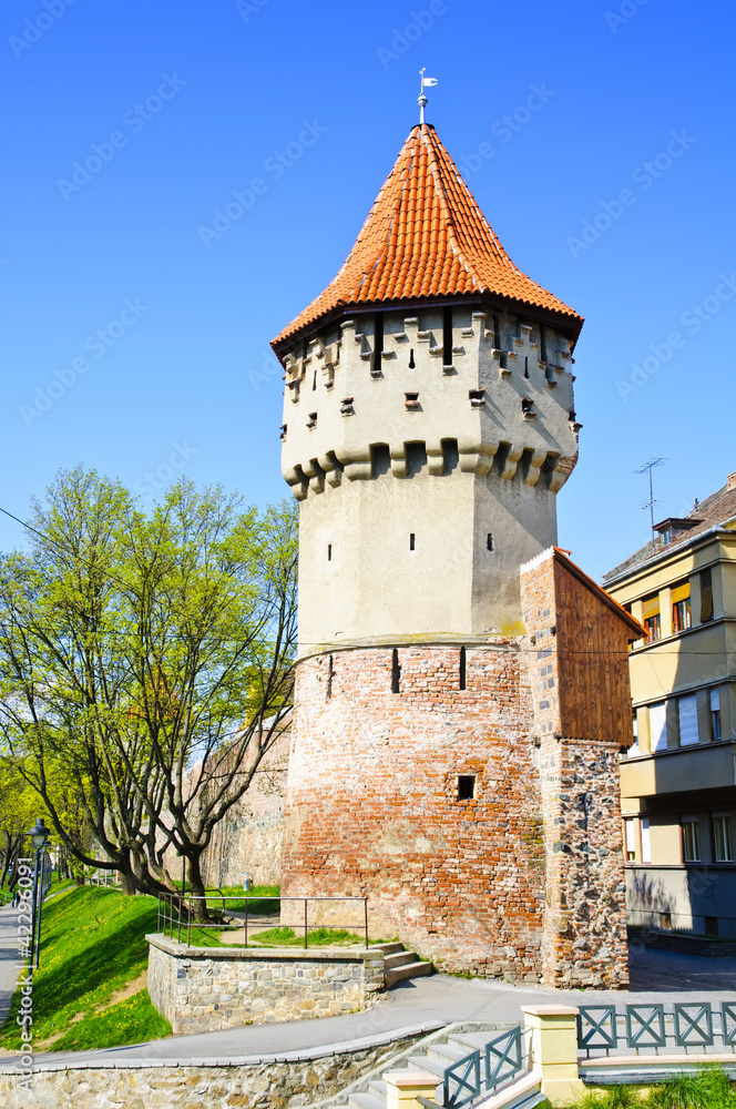 defense tower in Sibiu
