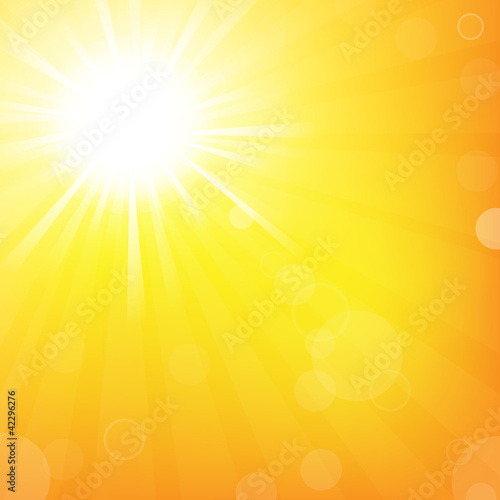 Sun With Sunburst