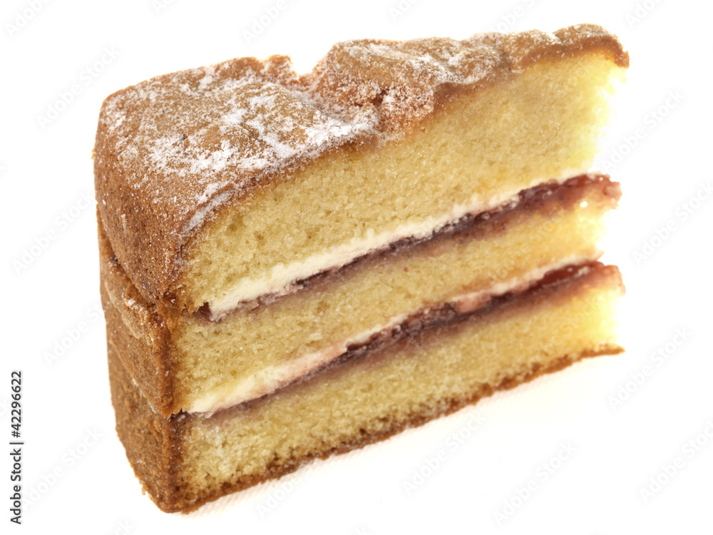 Triple Layer Victoria Sponge Cake