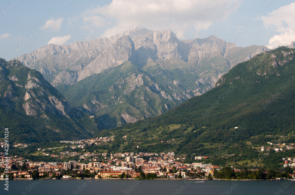 Mandello De Lario At Lake Como