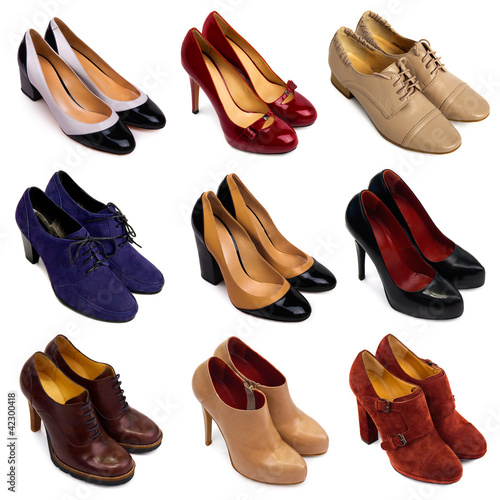 Multicolored female shoes-7