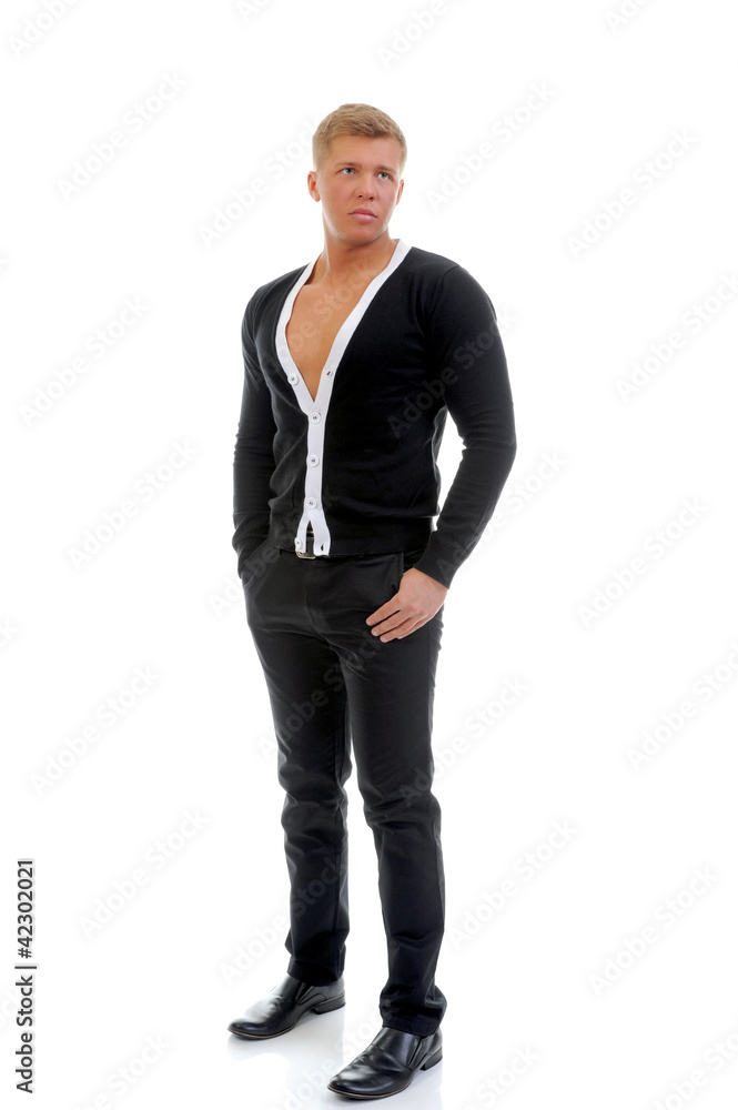 Portrait of a handsome young man Portrait of a handsome young man