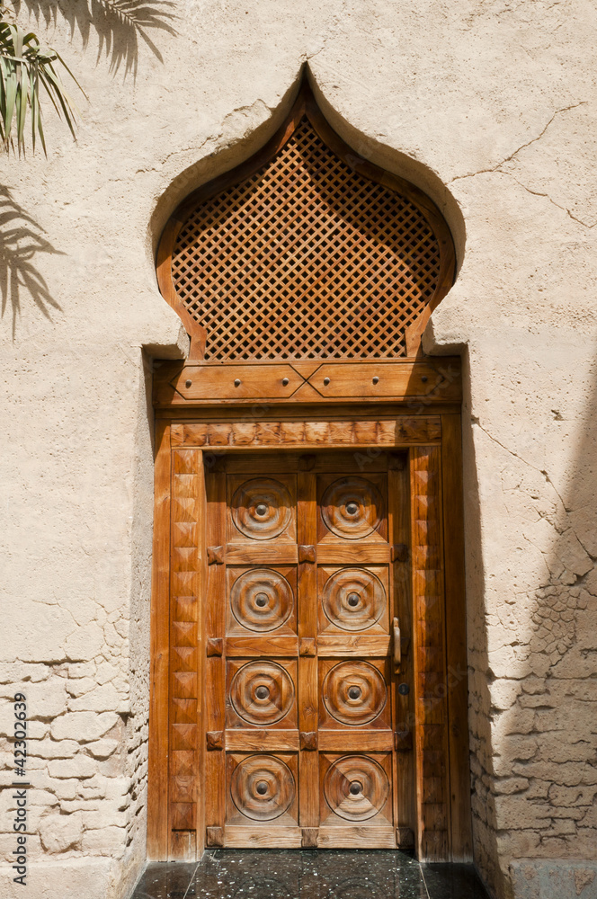Obraz premium Arabic style door