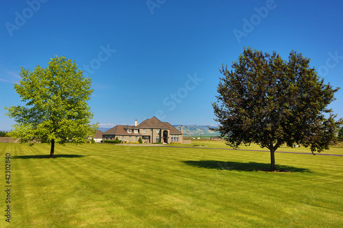 beautiful home on property