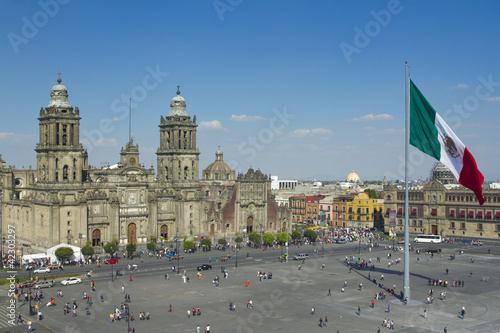 zocalo in mexico city photo