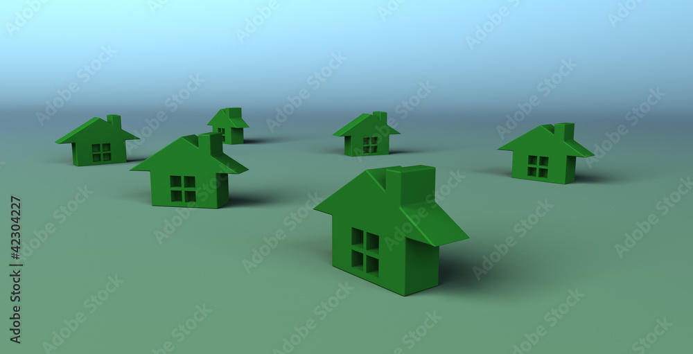 Little Green Houses