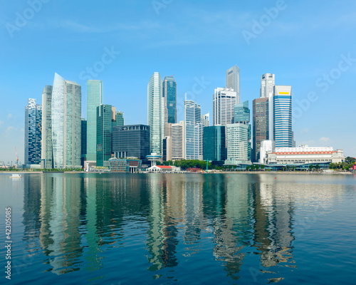 Singapore skyline © Dmitry Rukhlenko