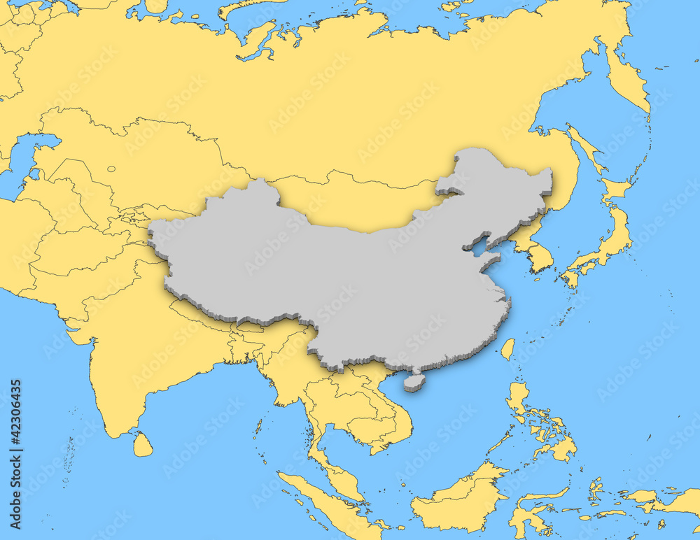 Map of China Map of China