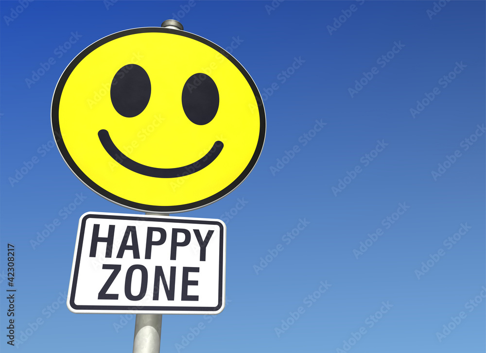 HAPPY ZONE Stock Photo Adobe Stock