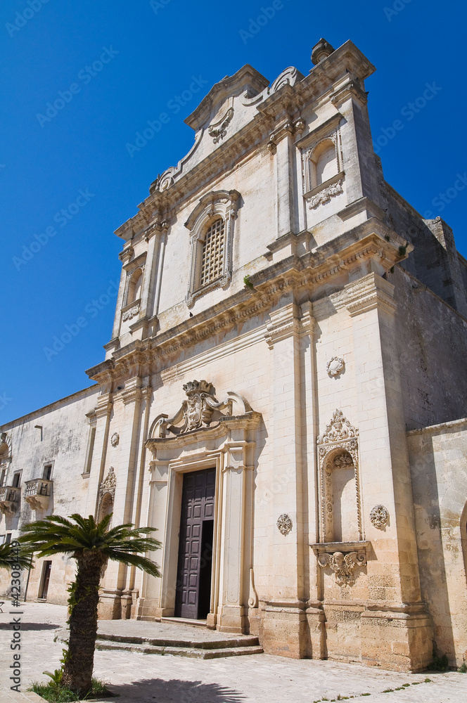 Church of Dominicans. Sternatia. Puglia. Italy.