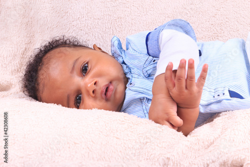 newborn baby african american