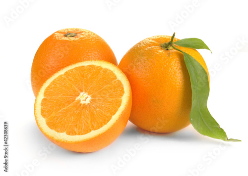 Orange with segments