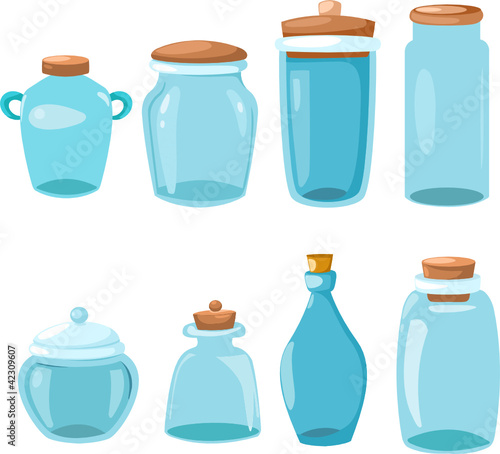 set of glassware