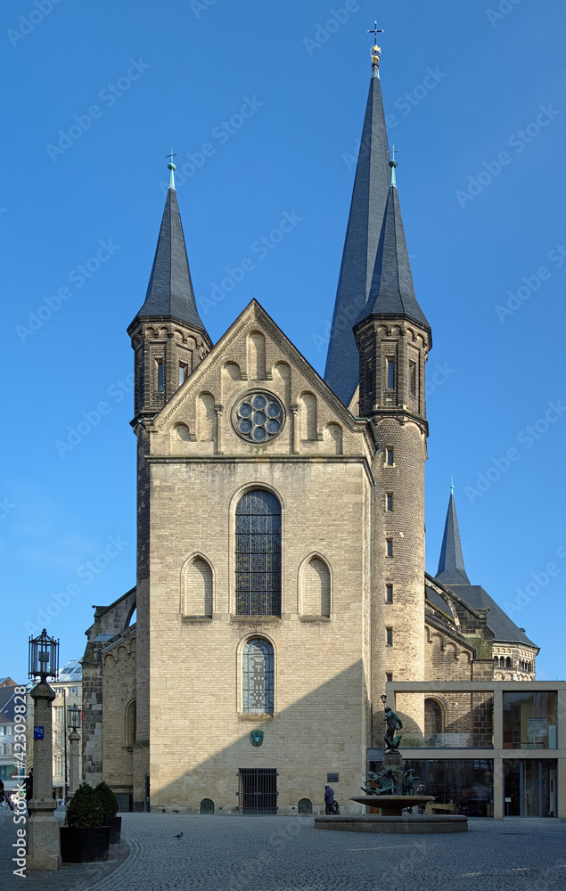 The Bonn Minster of St. Martin, Germany