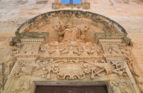 Church of the Purgatory. Soleto. Puglia. Italy. photo