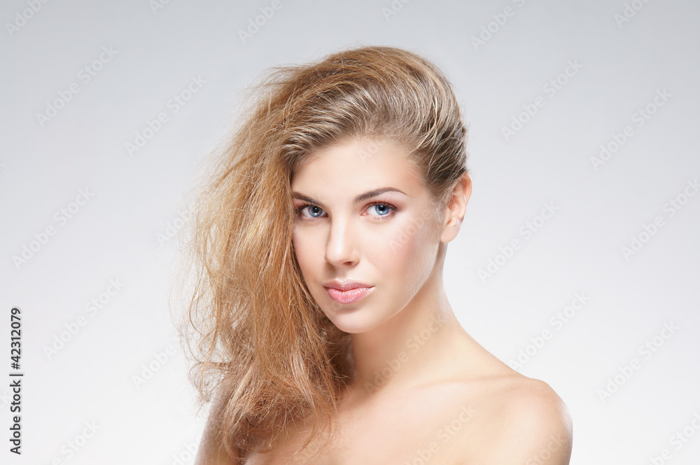 Portrait of a young and attractive Caucasian woman Portrait of a young and attractive Caucasian woman