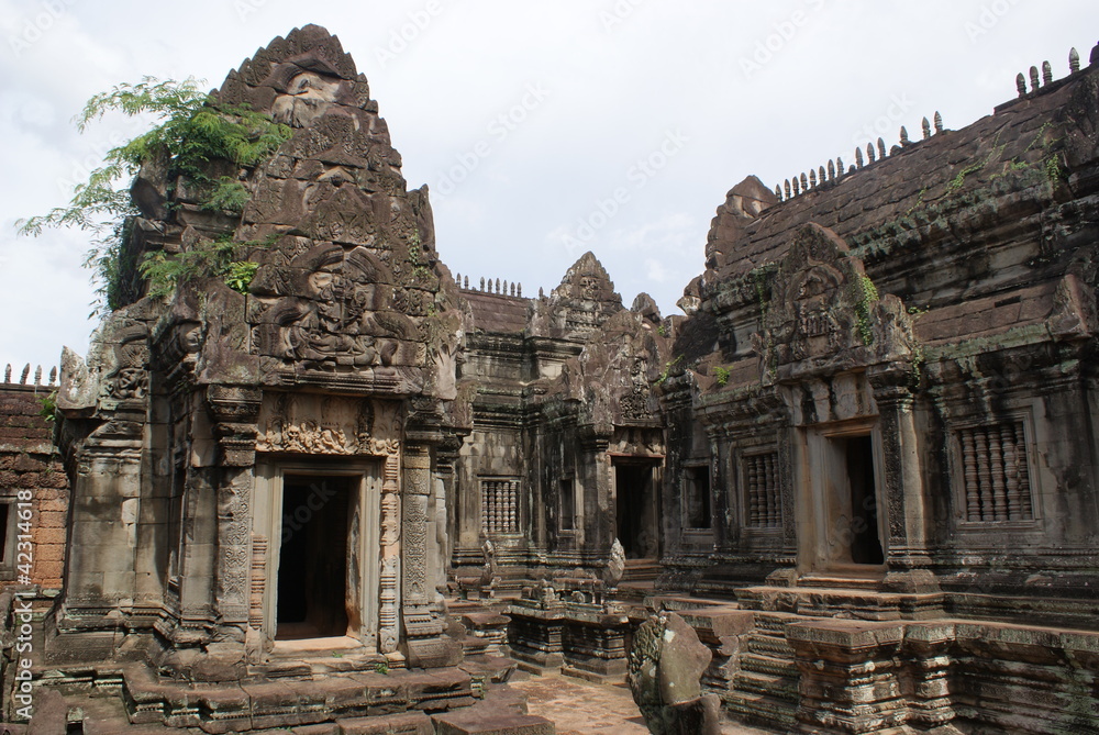 Ancient temple in Angkor, Cambodia Ancient temple in Angkor, Cambodia