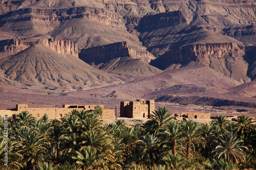 Moroccan village photo