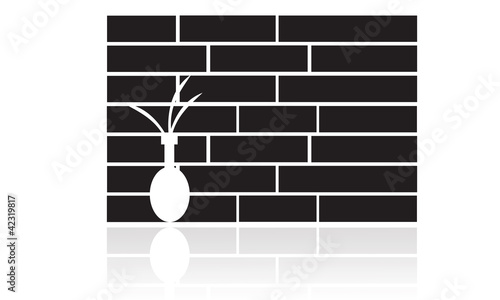 Wooden indoor wall covering icon,house,room,office