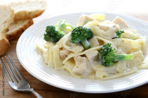 Wall Mural Chicken Fettuccine Alfredo