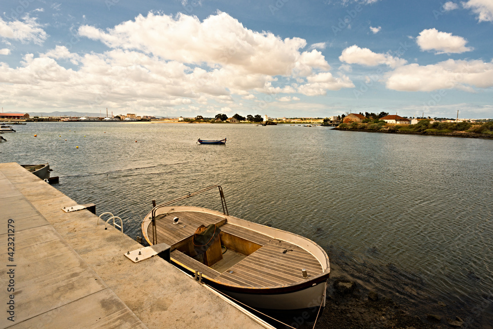 Tejo river. Tejo river.