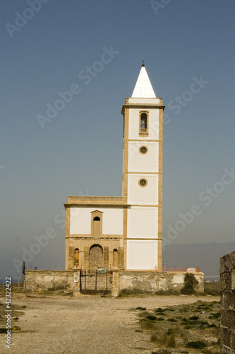 Old rural tower church