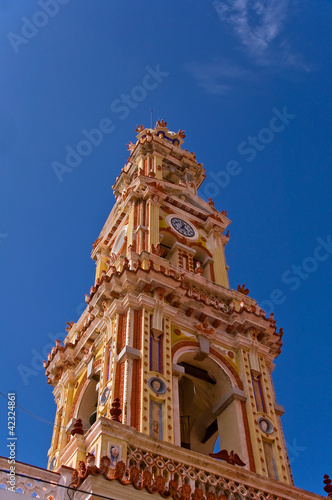 campanile del monastero di Panormitis