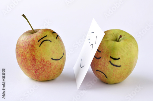 apple sadness