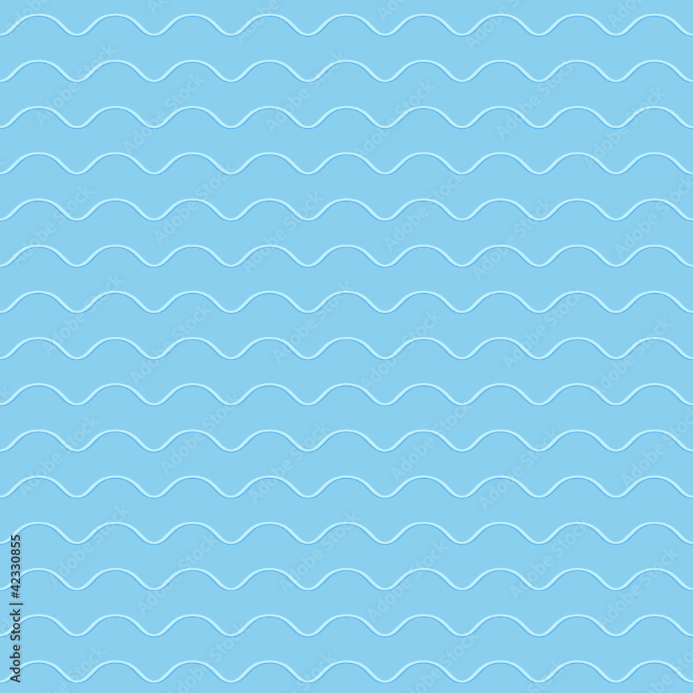 Seamless wave pattern Seamless wave pattern