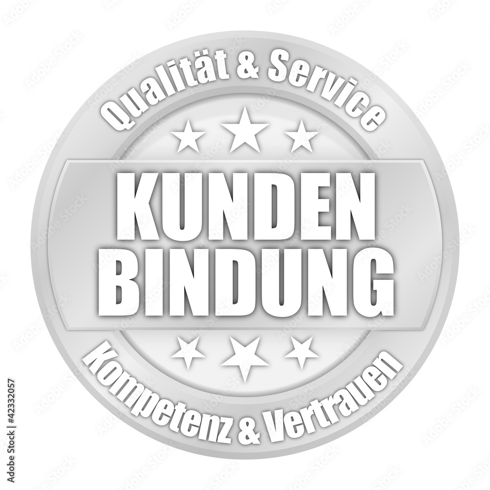 Fototapeta premium button 201204 kundebindung I
