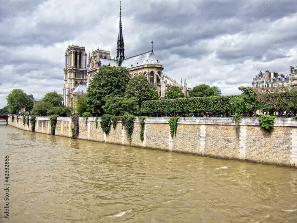 Paris. Cathedrale Notre Dame