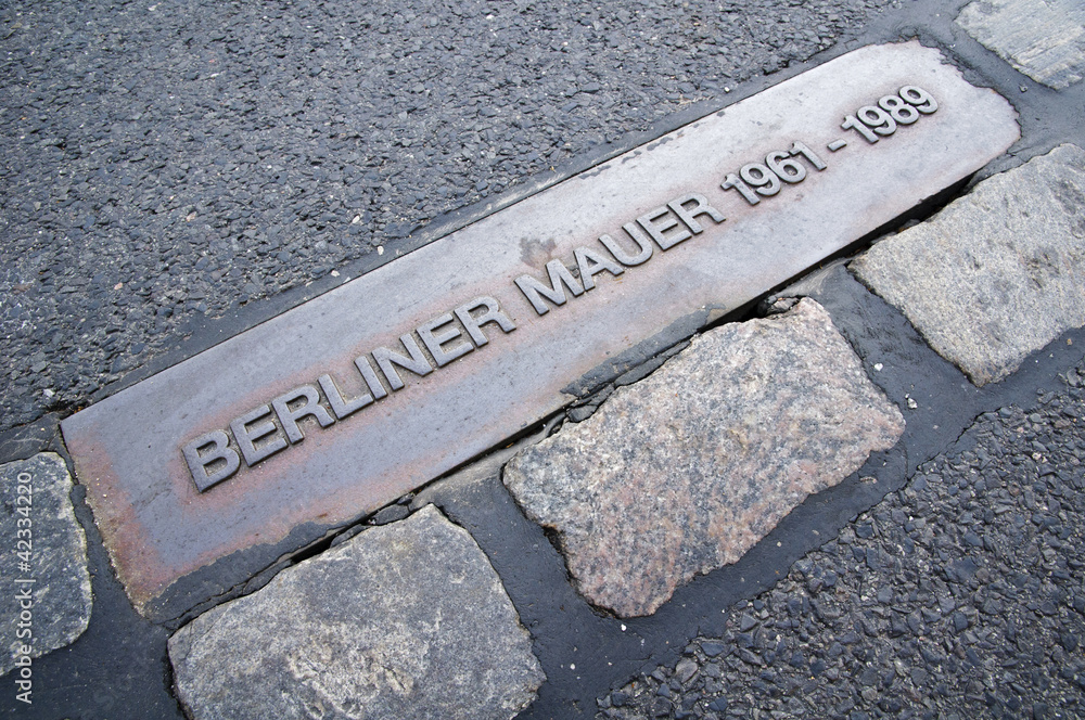 Naklejka premium Mur berliński, Niemcy