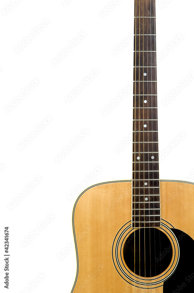 Obraz premium acoustic guitar background