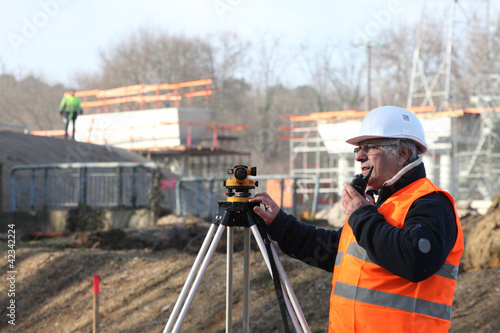 Fotografija Surveyor on site