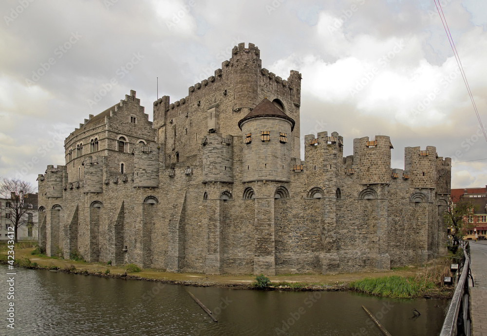 chateau des Comtes 1180 (Gent Belgique Flandres)