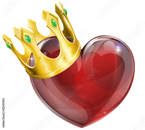 King of hearts concept