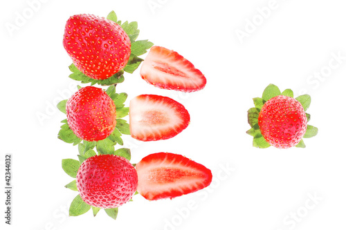 fresh raw strawberry