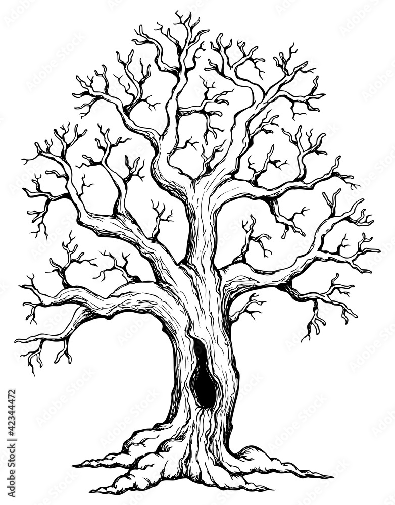 Tree theme drawing 1