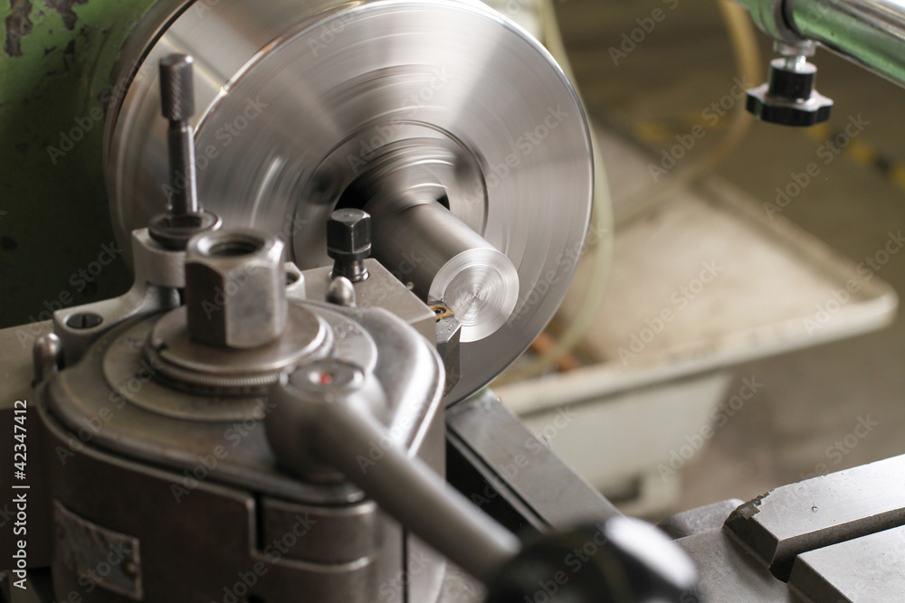 Obraz premium Drehmaschine