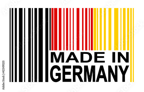 Strichcode - MADE IN GERMANY photo