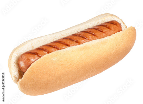 Isolated Hotdog