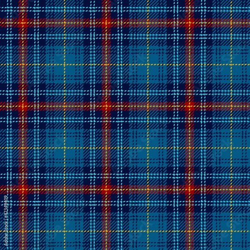Tartan, plaid pattern. Seamless illustration.