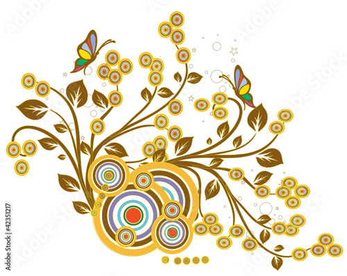 cercle floral automne