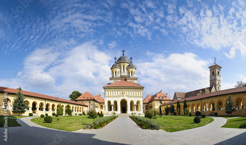 orthodox church in alba iulia, Transylvania photo